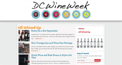 Desktop Screenshot of dcwineweek.com
